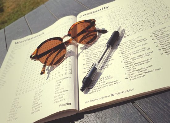 Who doesn't love a puzzle in the sunshine?